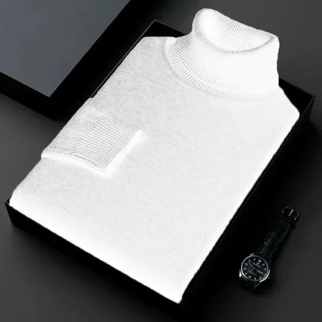Men's Stylish Long Sleeve Turtleneck Sweater