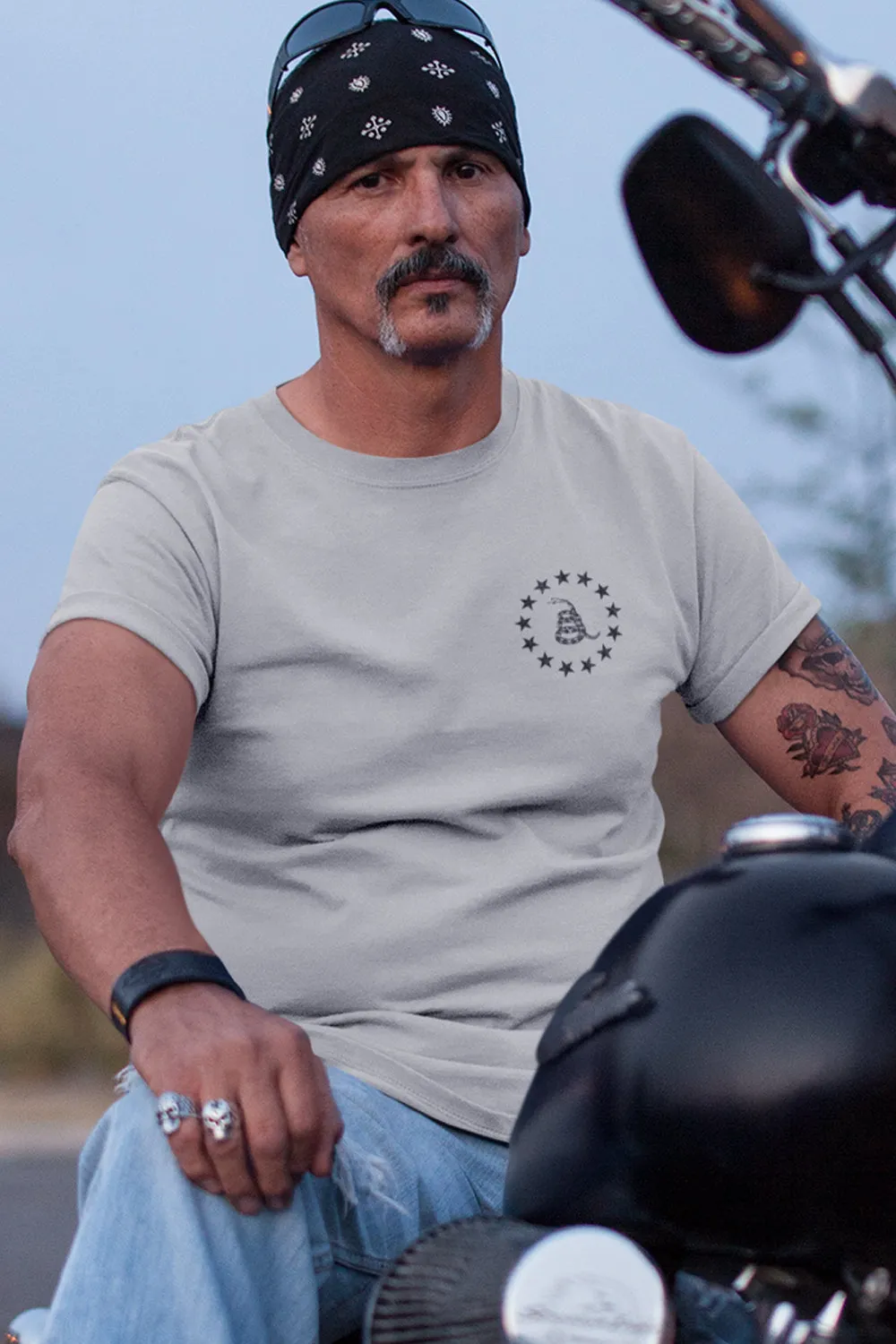 Men's T-Shirt - Never Surrender - Left Chest Design (Made In USA)