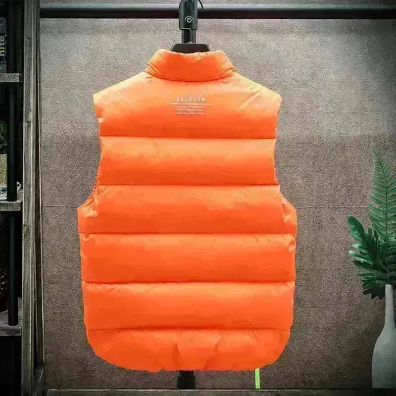 Men's Winter Vest Jacket Sleeveless Down Vest for Men Puffer Vest