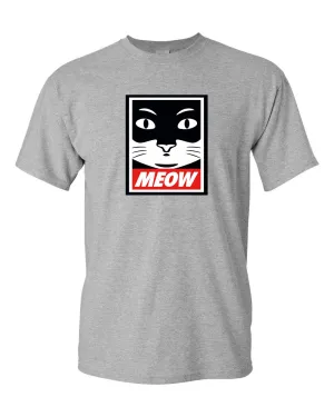 Meow t-shirt cat lover t-shirt