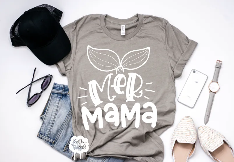 Mer Mama Adult Tee or Tank