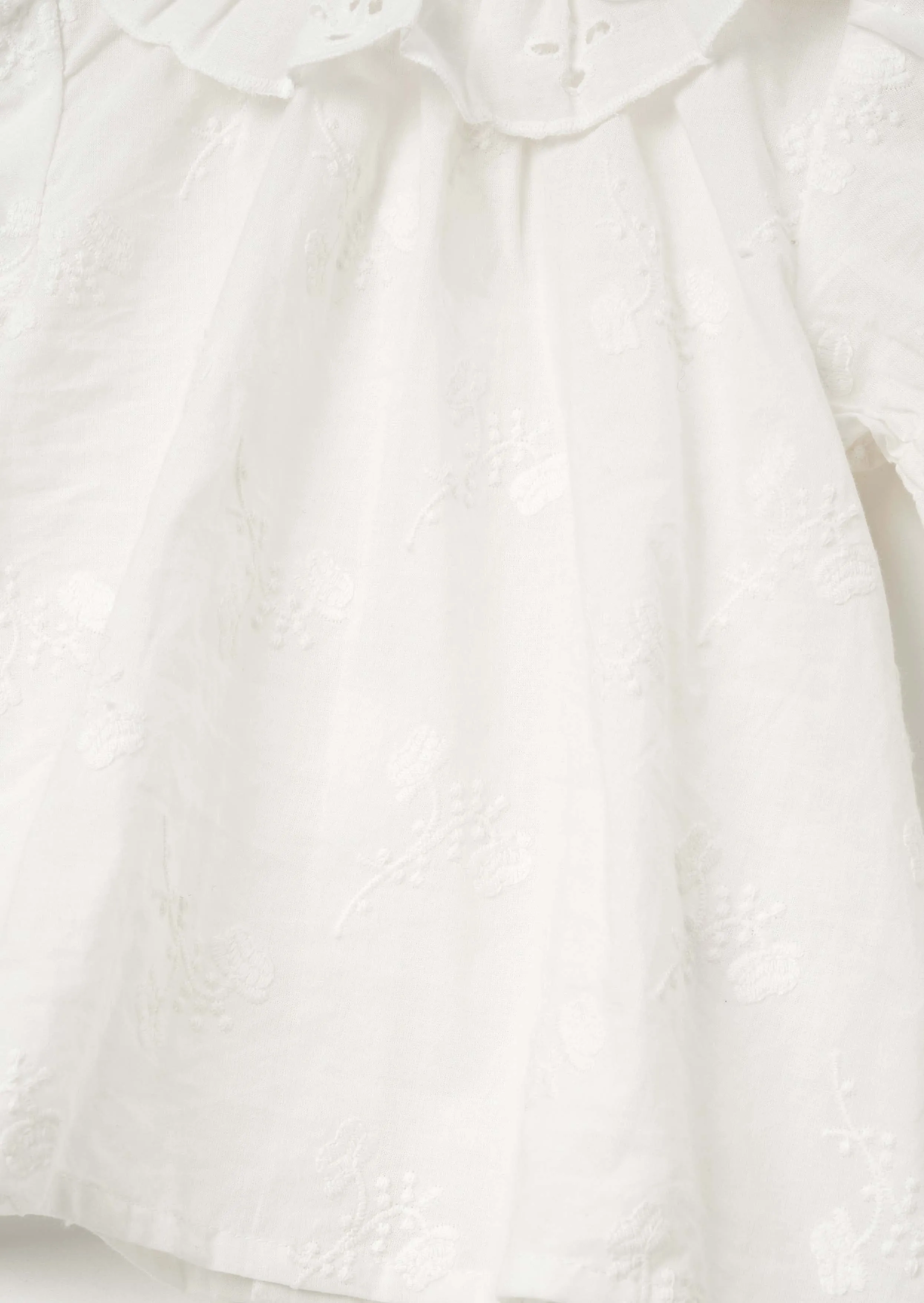 Mia Ivory Embroidered Tunic And Bloomer