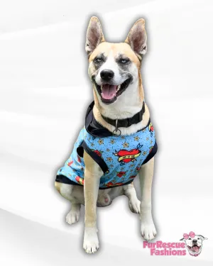 Mom Crush - PAWjama with Black Neck & Trim/Sleeves