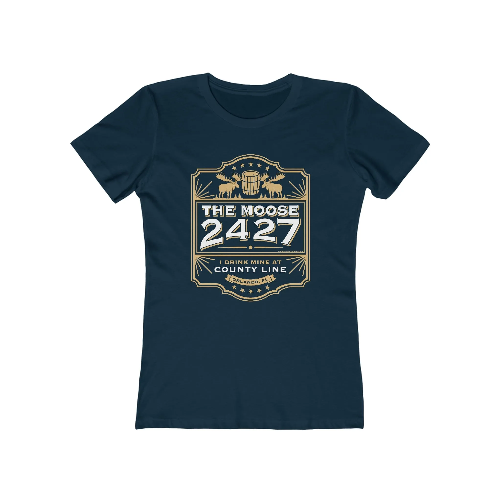 Moose Lodge 2427 - Moose Drink Mine - Women's T-Shirt (Front Print Only)