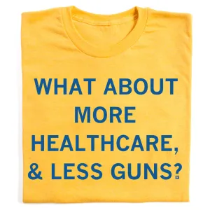 More Healthcare Less Guns
