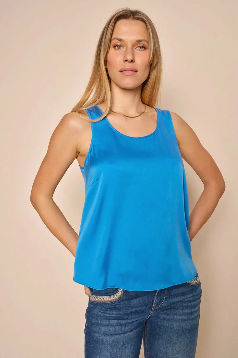 Mos Mosh Astrid Silk Tank Top 134710