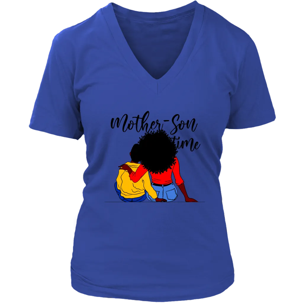 Mother & Son Time | T-Shirt for Moms | Mommy and Me | Gifts for Her