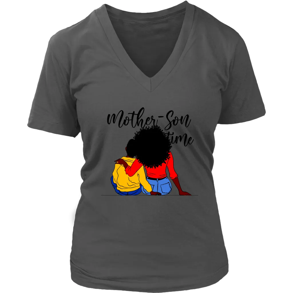 Mother & Son Time | T-Shirt for Moms | Mommy and Me | Gifts for Her
