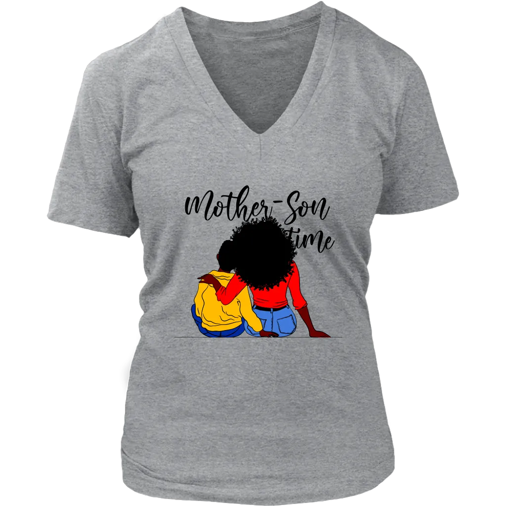 Mother & Son Time | T-Shirt for Moms | Mommy and Me | Gifts for Her