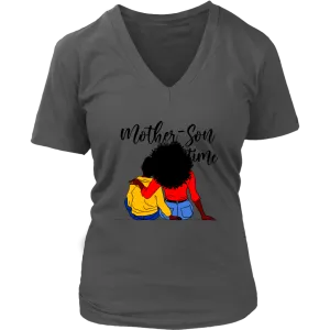 Mother & Son Time | T-Shirt for Moms | Mommy and Me | Gifts for Her