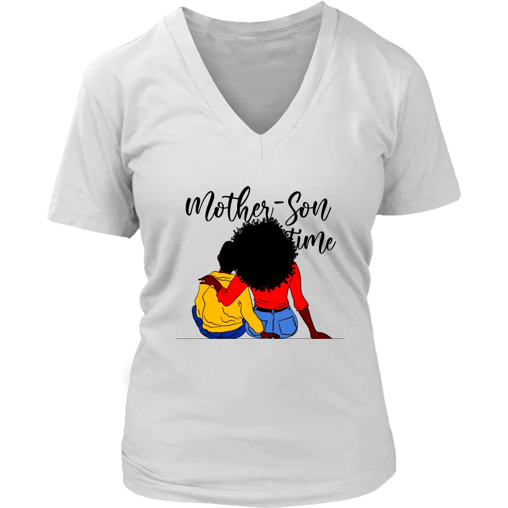Mother & Son Time | T-Shirt for Moms | Mommy and Me | Gifts for Her
