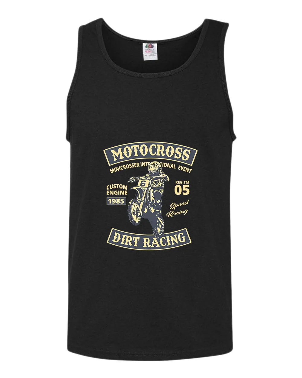 Motocross dirt racing tank top