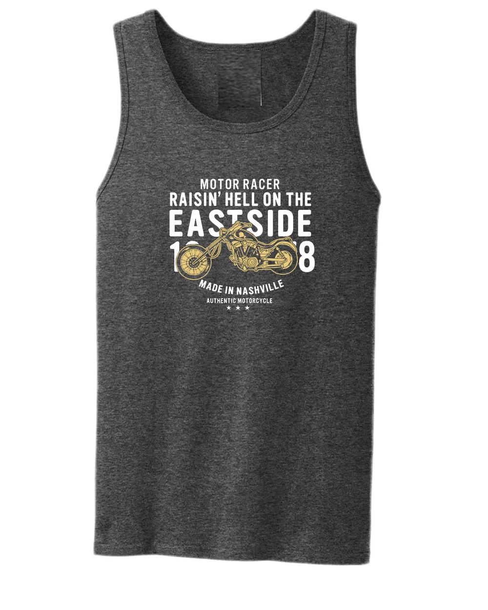 Motor racer, raisin h*ll on the eastside nashville tank top