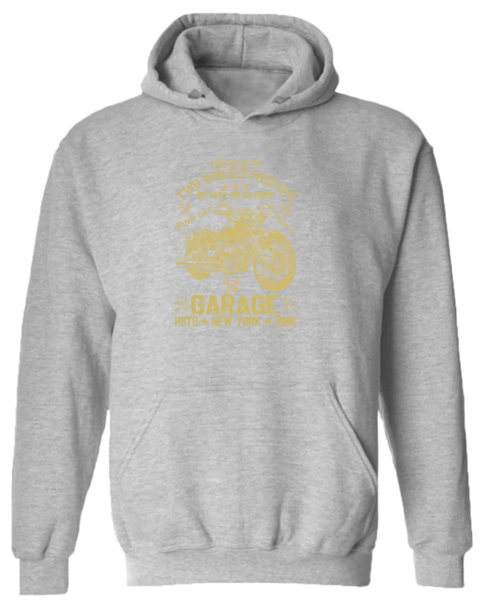 Motorcycle two wheels forever hoodie, garage hoodies