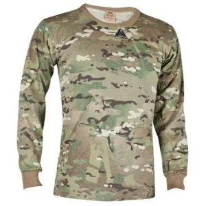 Multi Cammo Long Sleeve T Shirt