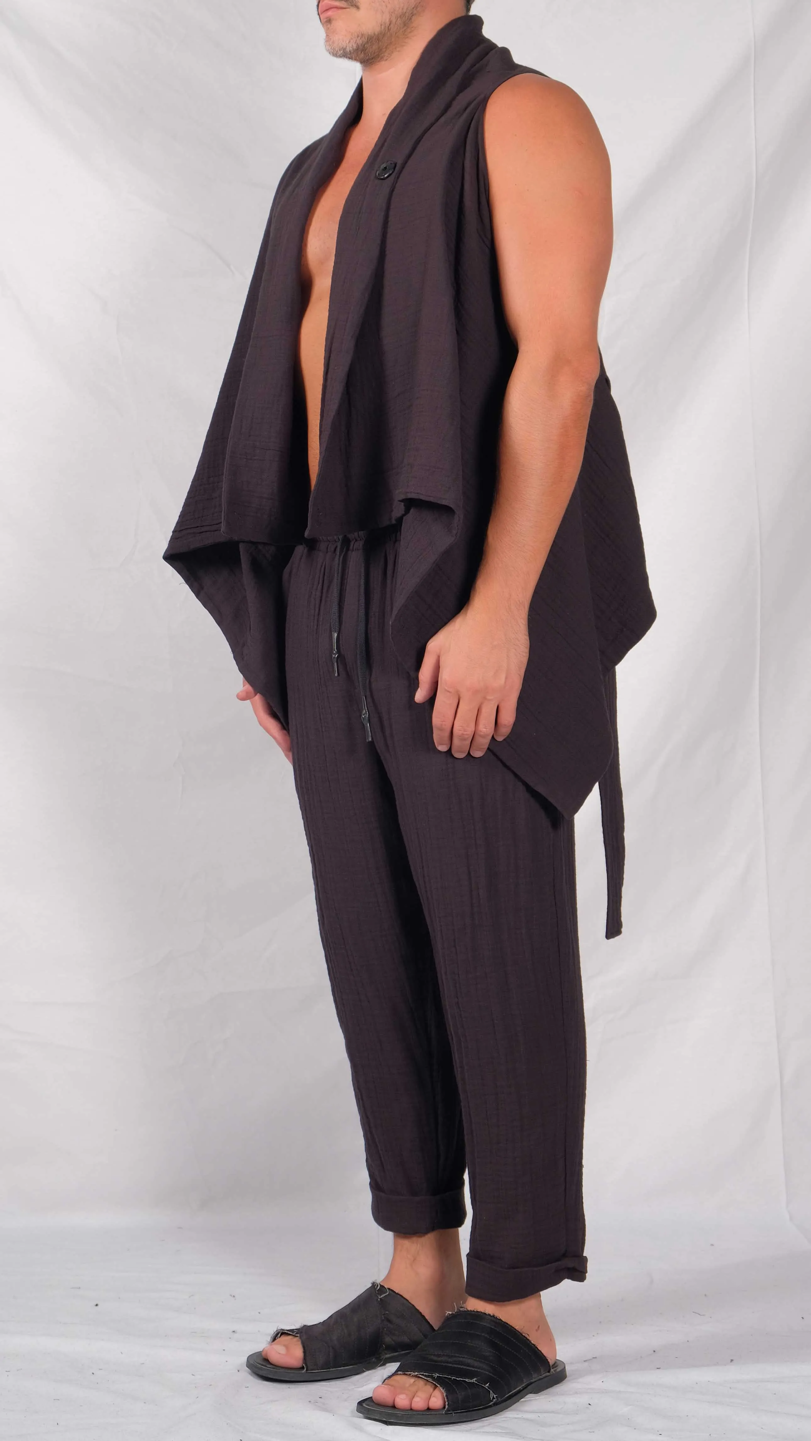 Muslin Sleeveless Top