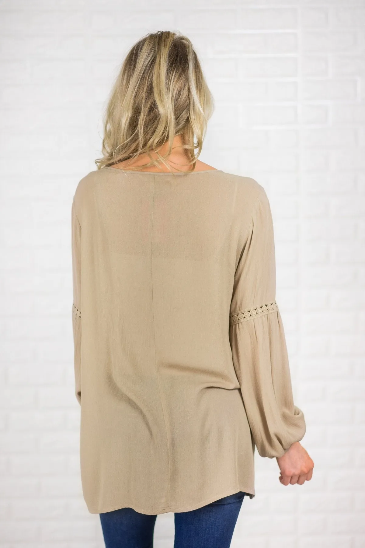 My Favorite Tunic Dress - Wheat