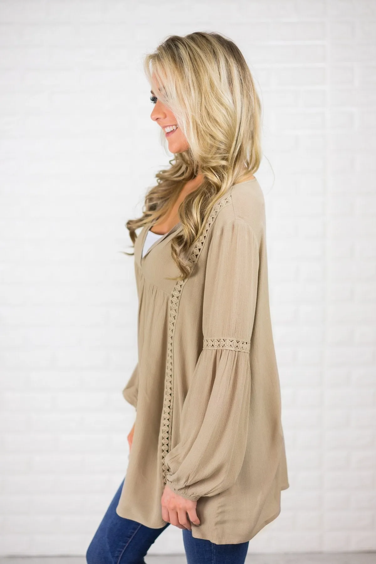 My Favorite Tunic Dress - Wheat