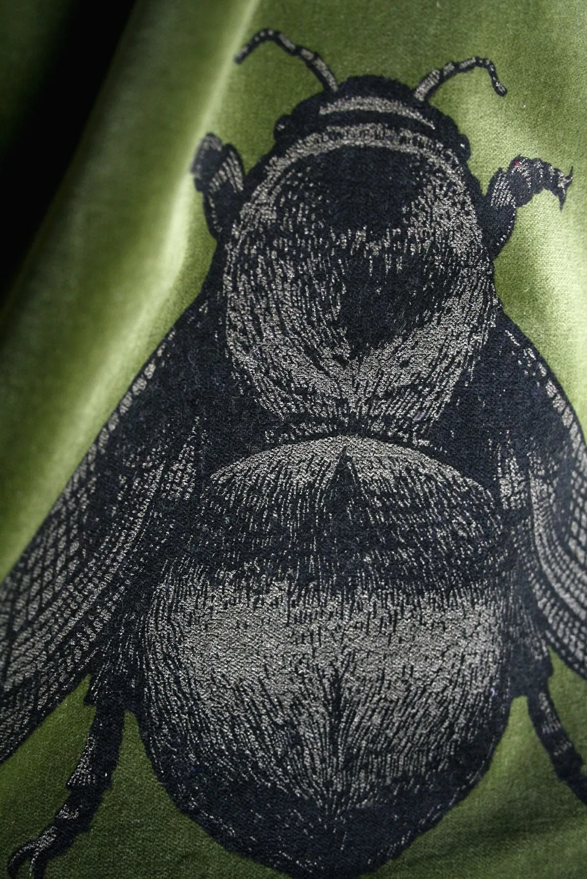 napoleon bee velvet fabric