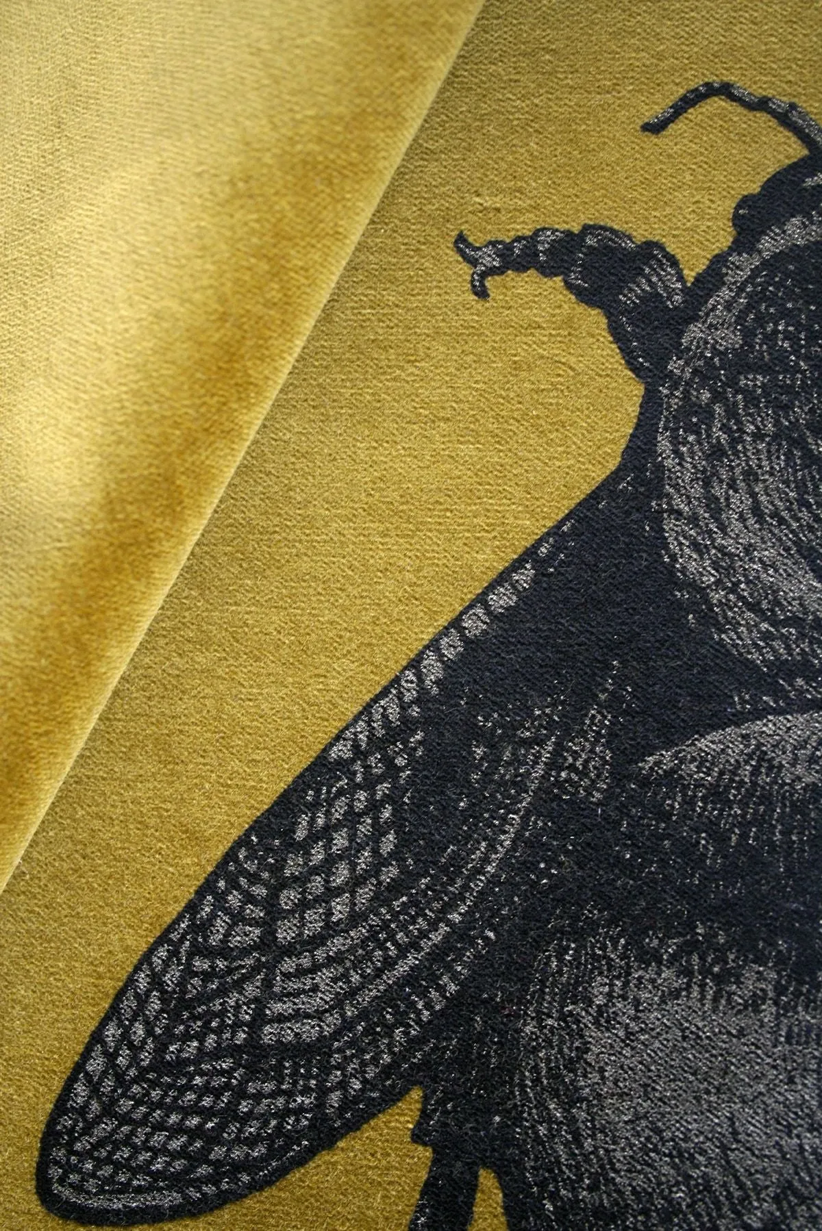 napoleon bee velvet fabric