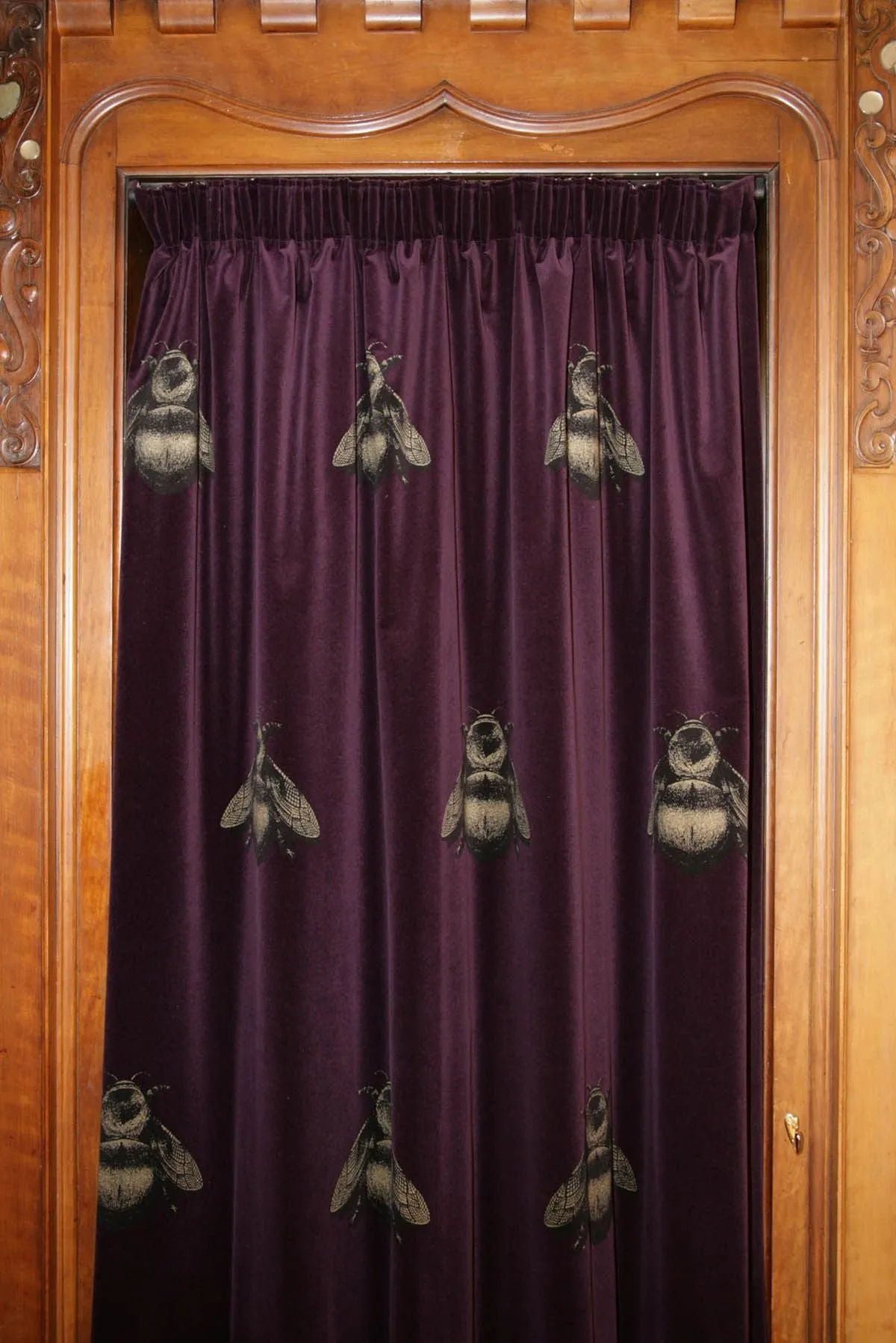 napoleon bee velvet fabric