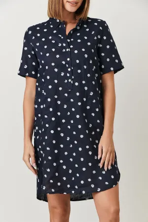 Naturals Confeti Linen Tunic Ga313