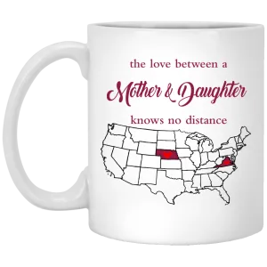 Nebraska Virginia Mother And Daughter Mug