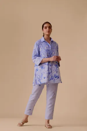 Neela Blue Print Tunic