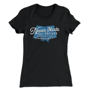 Never Nude Society Women's T-Shirt