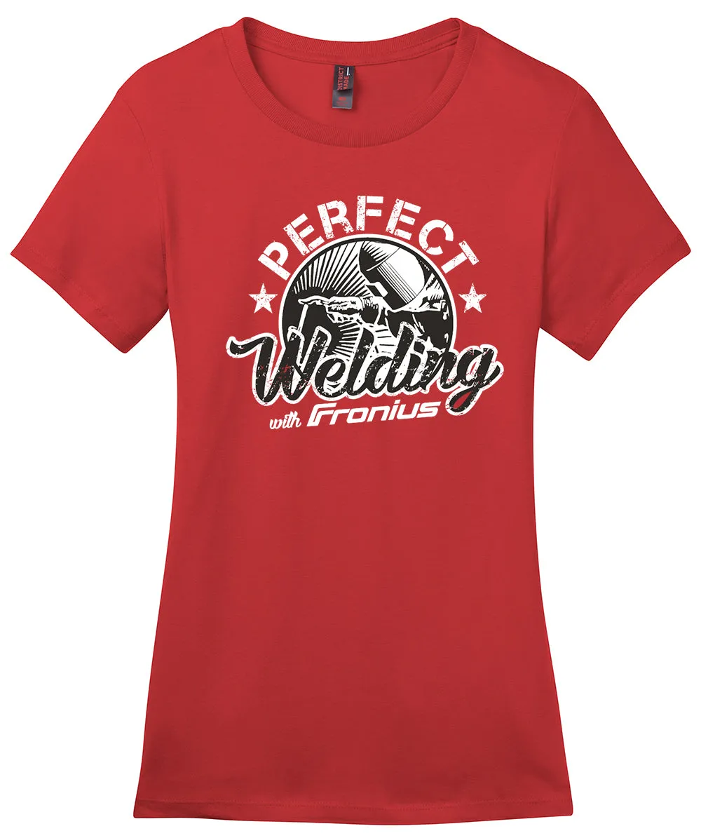 NEW!  Women's Crew Neck T-Shirt with All New Fronius Design