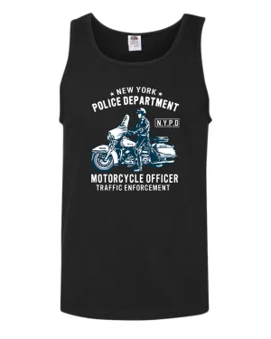 New York motorcycle officer traffic tank top