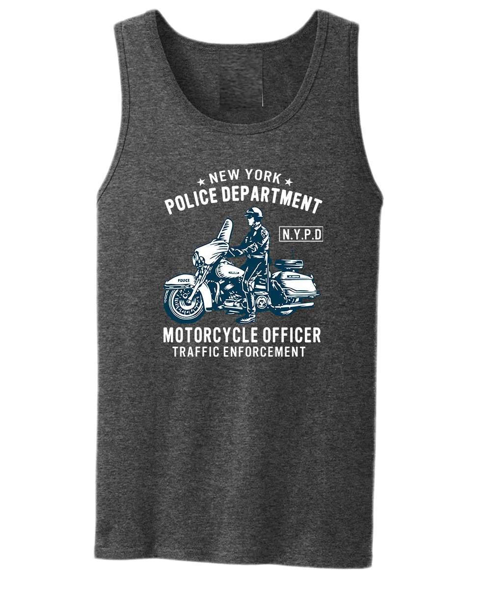 New York motorcycle officer traffic tank top