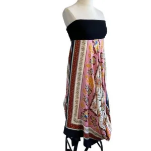 Nicole Miller Studio - Silk Handkerchief Dress - Size Small