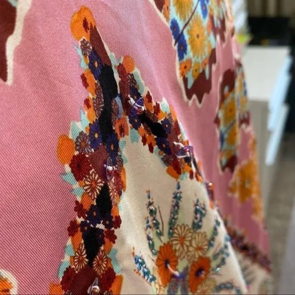 Nicole Miller Studio - Silk Handkerchief Dress - Size Small