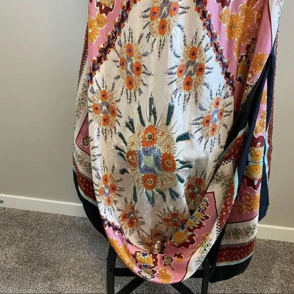 Nicole Miller Studio - Silk Handkerchief Dress - Size Small