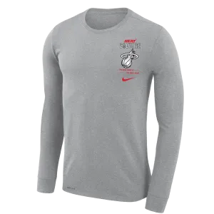 Nike HEAT Culture Grey Long Sleeve Tee