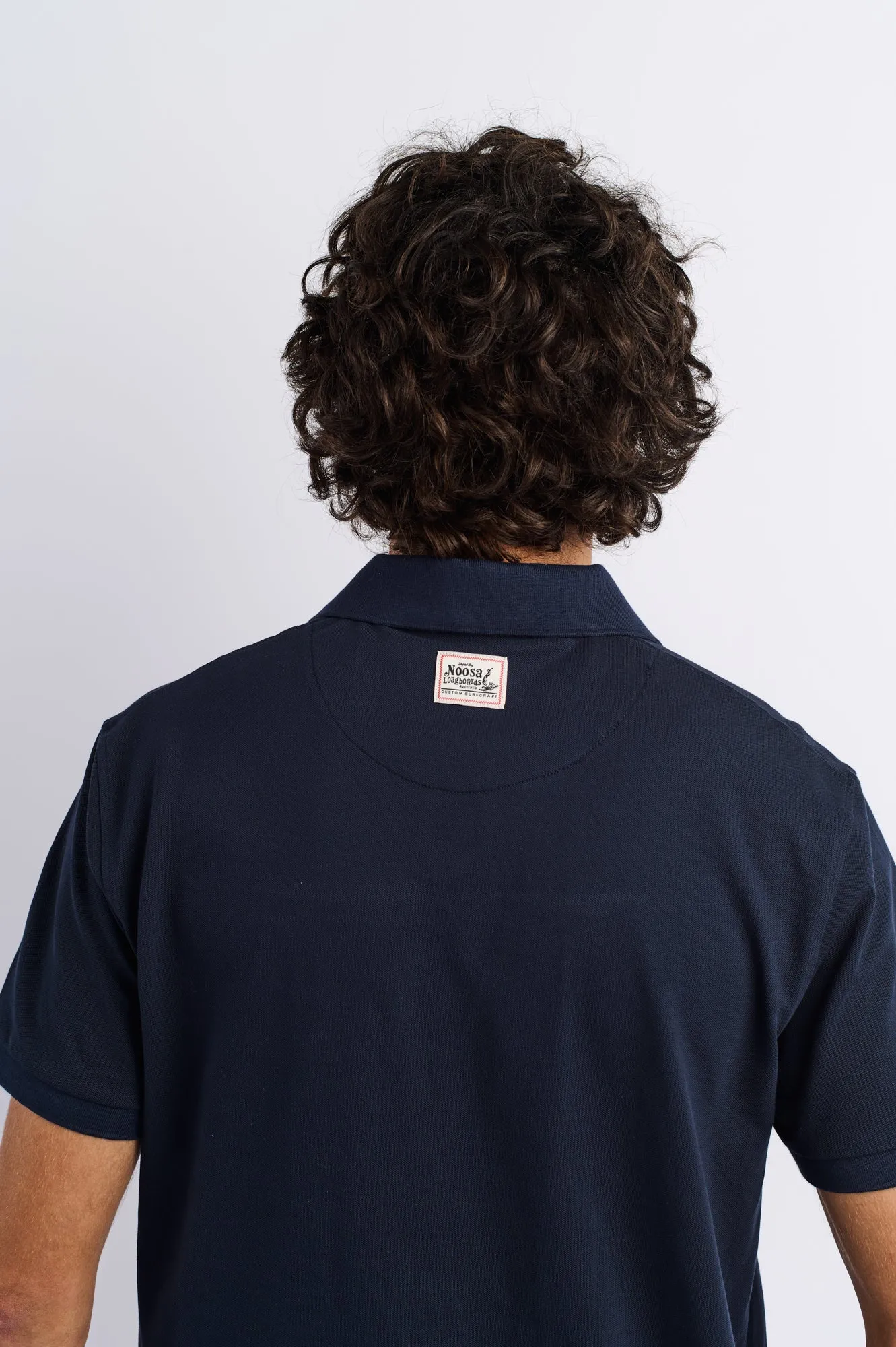 NL Embroidered Polo Navy
