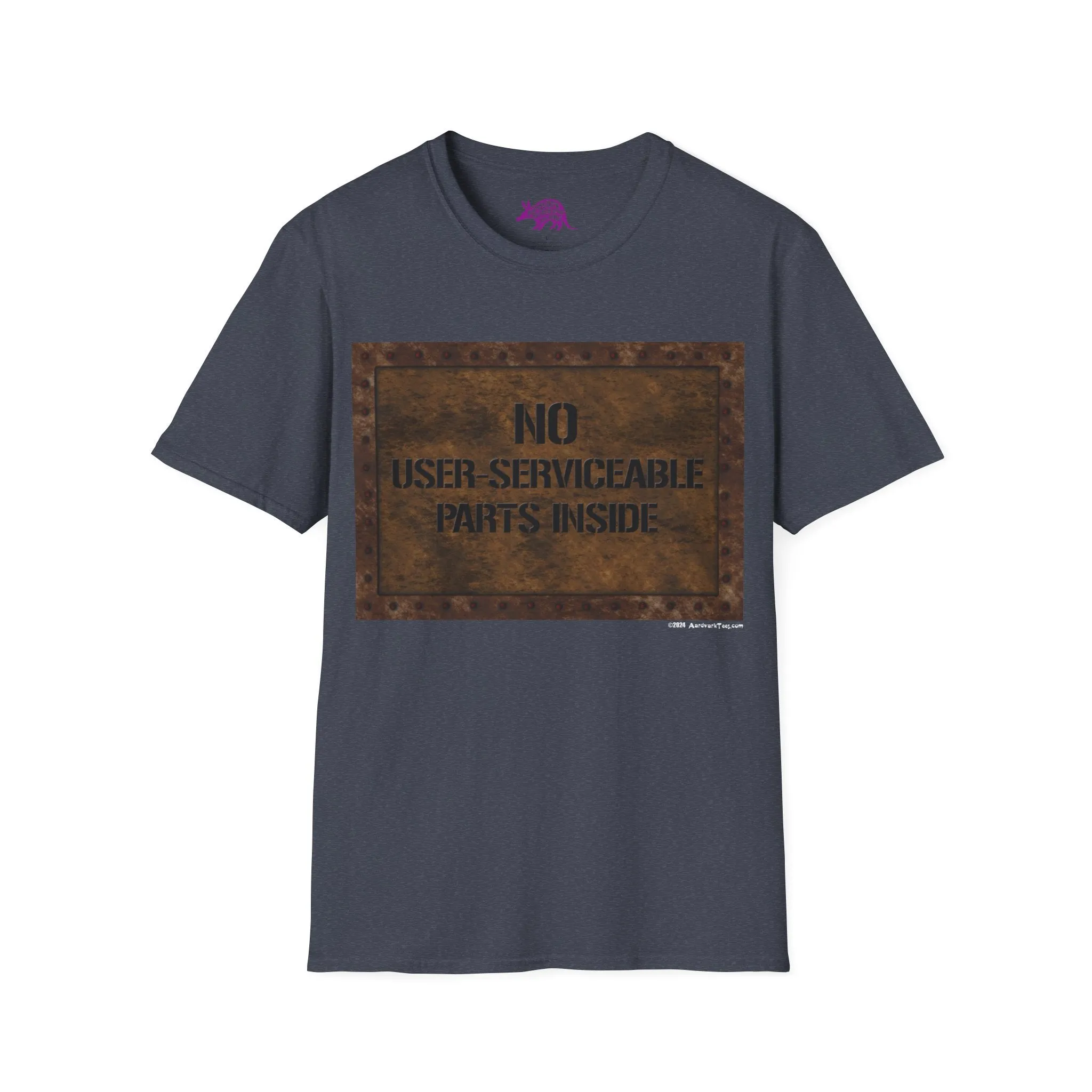 No User Serviceable Parts Inside Unisex T-Shirt