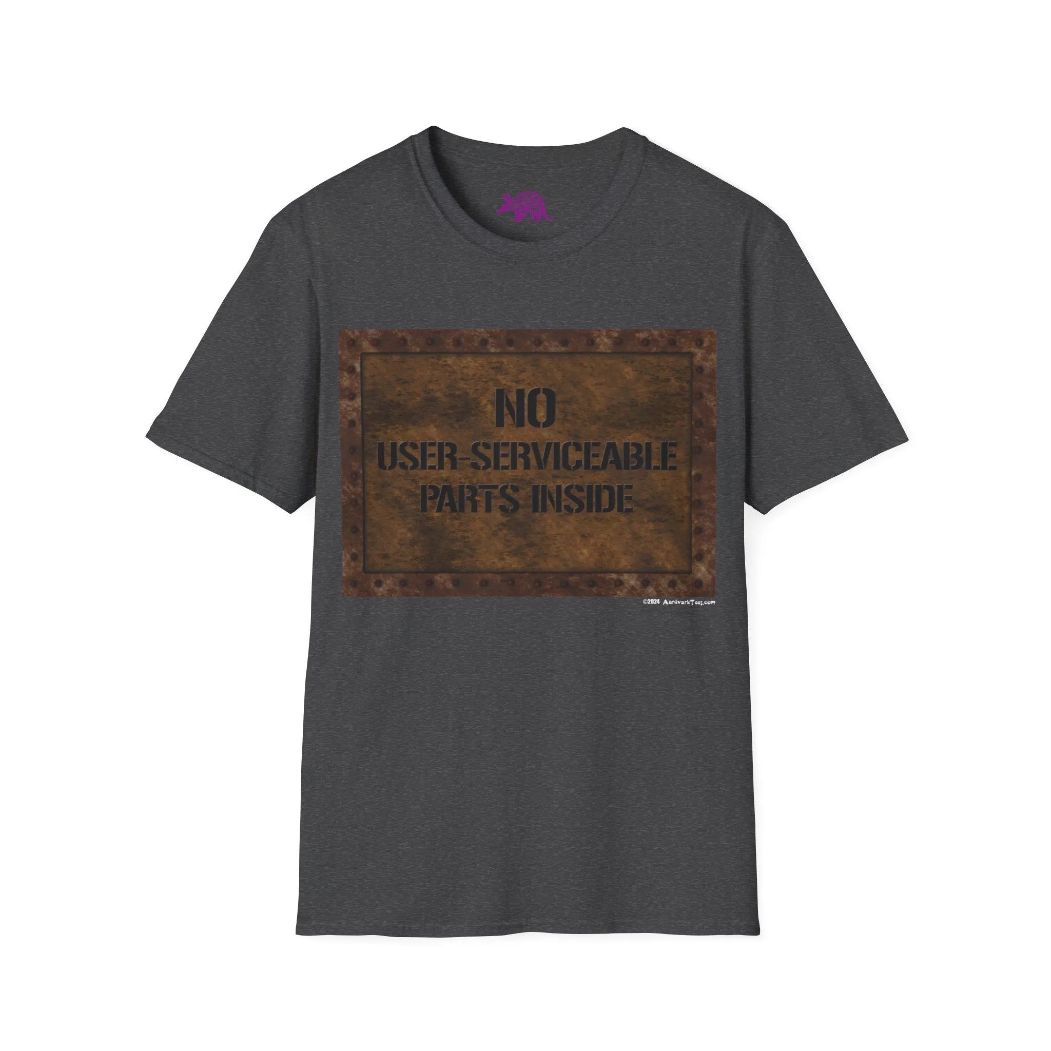 No User Serviceable Parts Inside Unisex T-Shirt