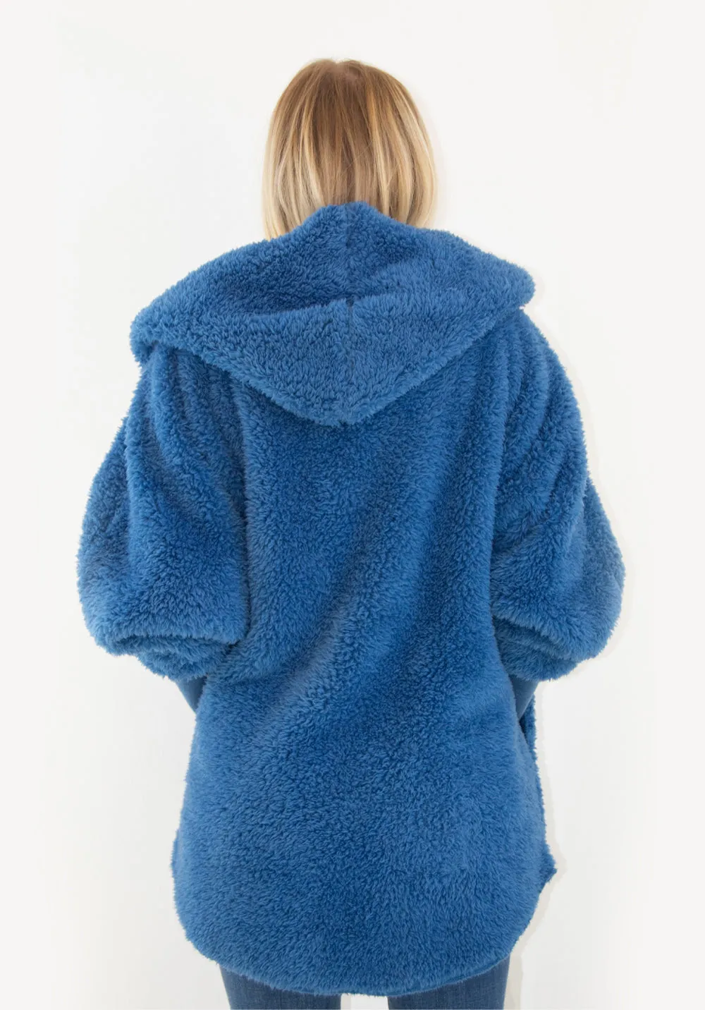 Nordic Beach Wrap- Blue Bird