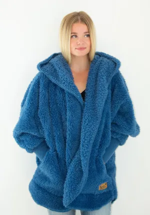 Nordic Beach Wrap- Blue Bird