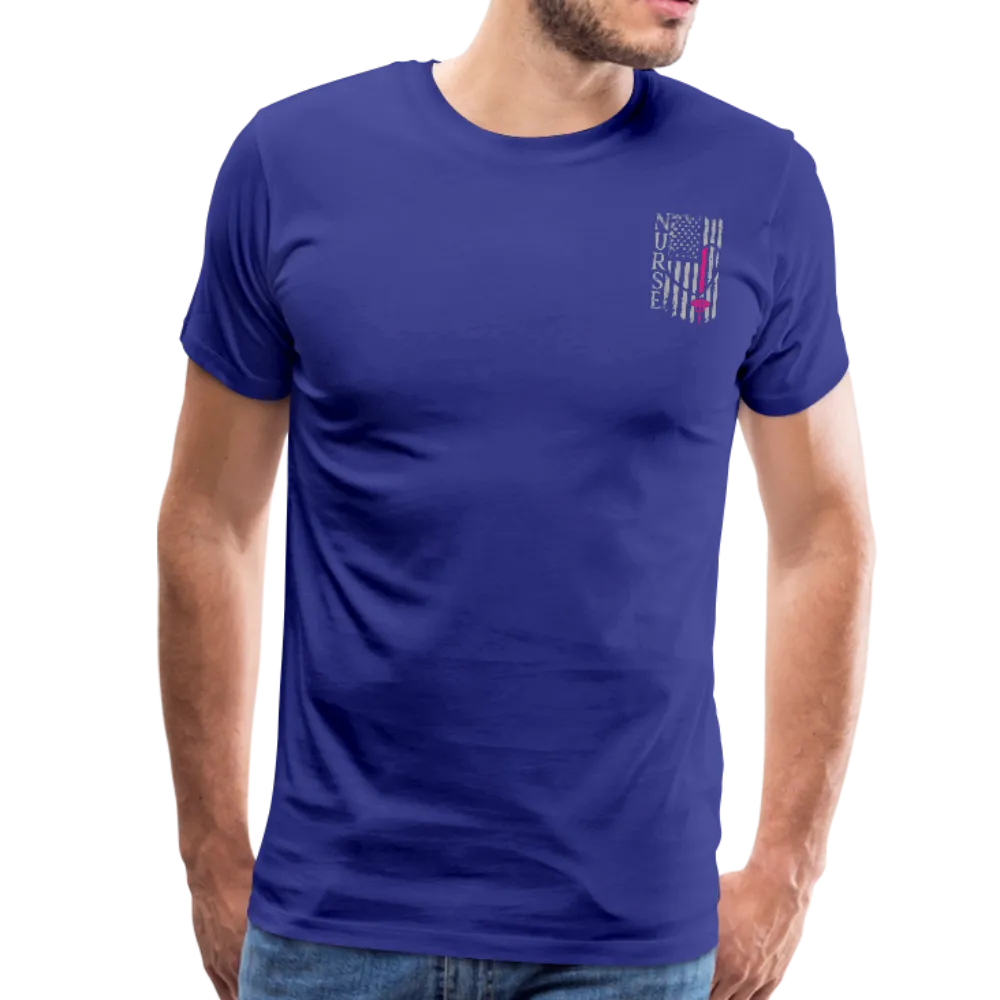 Nurse Flag Men's Premium T-Shirt (CK1213)