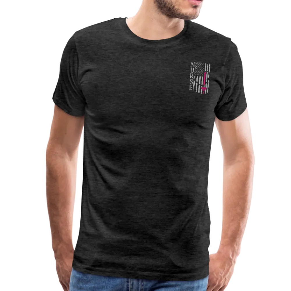 Nurse Flag Men's Premium T-Shirt (CK1213)