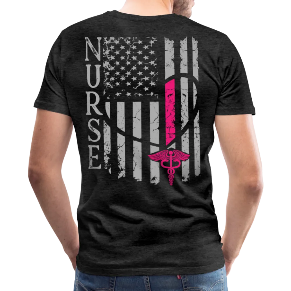 Nurse Flag Men's Premium T-Shirt (CK1213)