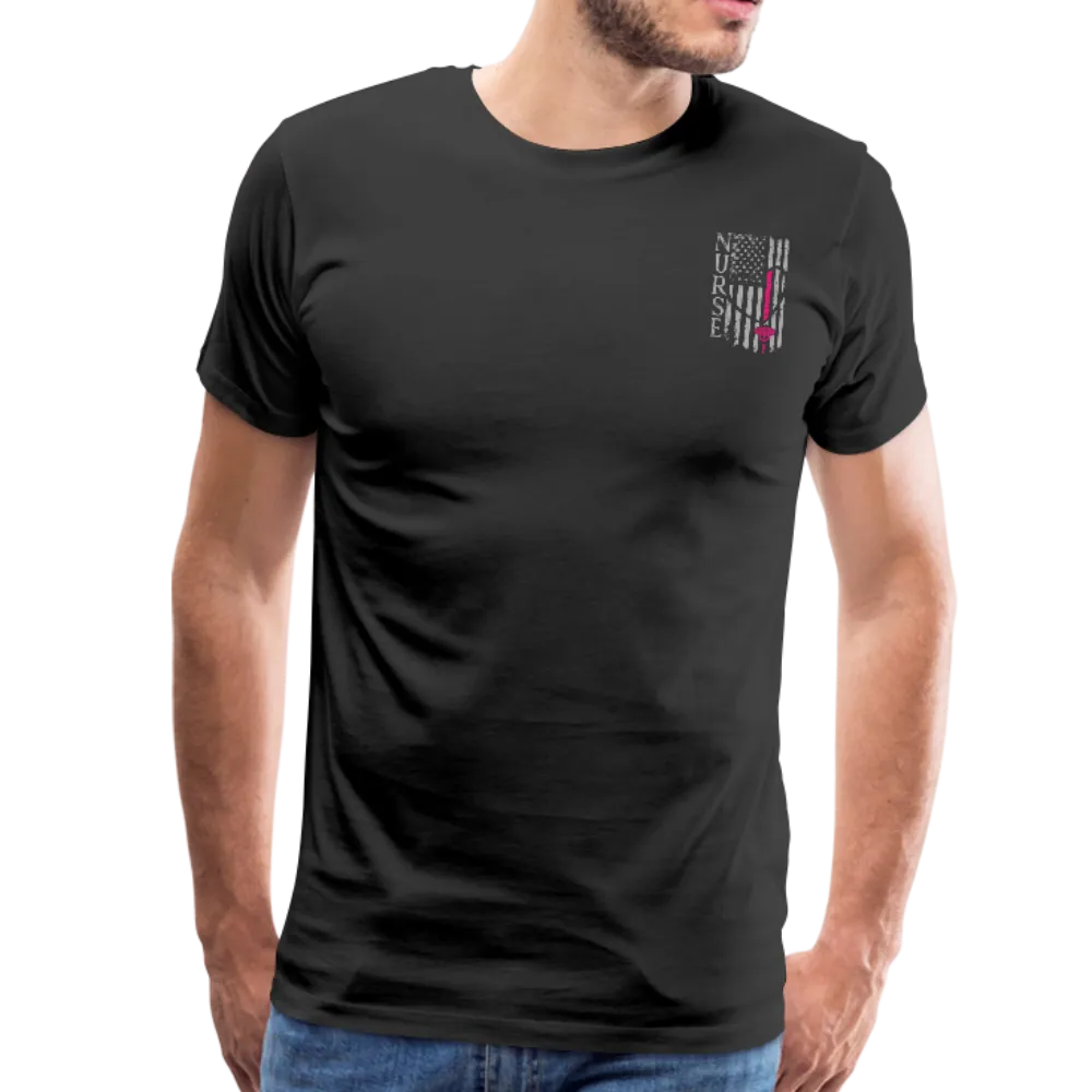 Nurse Flag Men's Premium T-Shirt (CK1213)