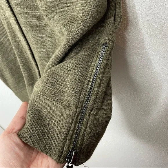 NWOT Free People Military Green Highway Vest Jacket size S
