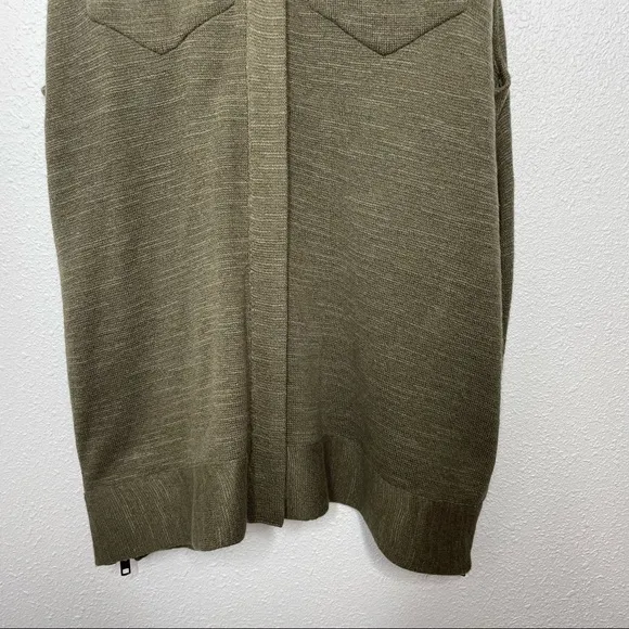 NWOT Free People Military Green Highway Vest Jacket size S