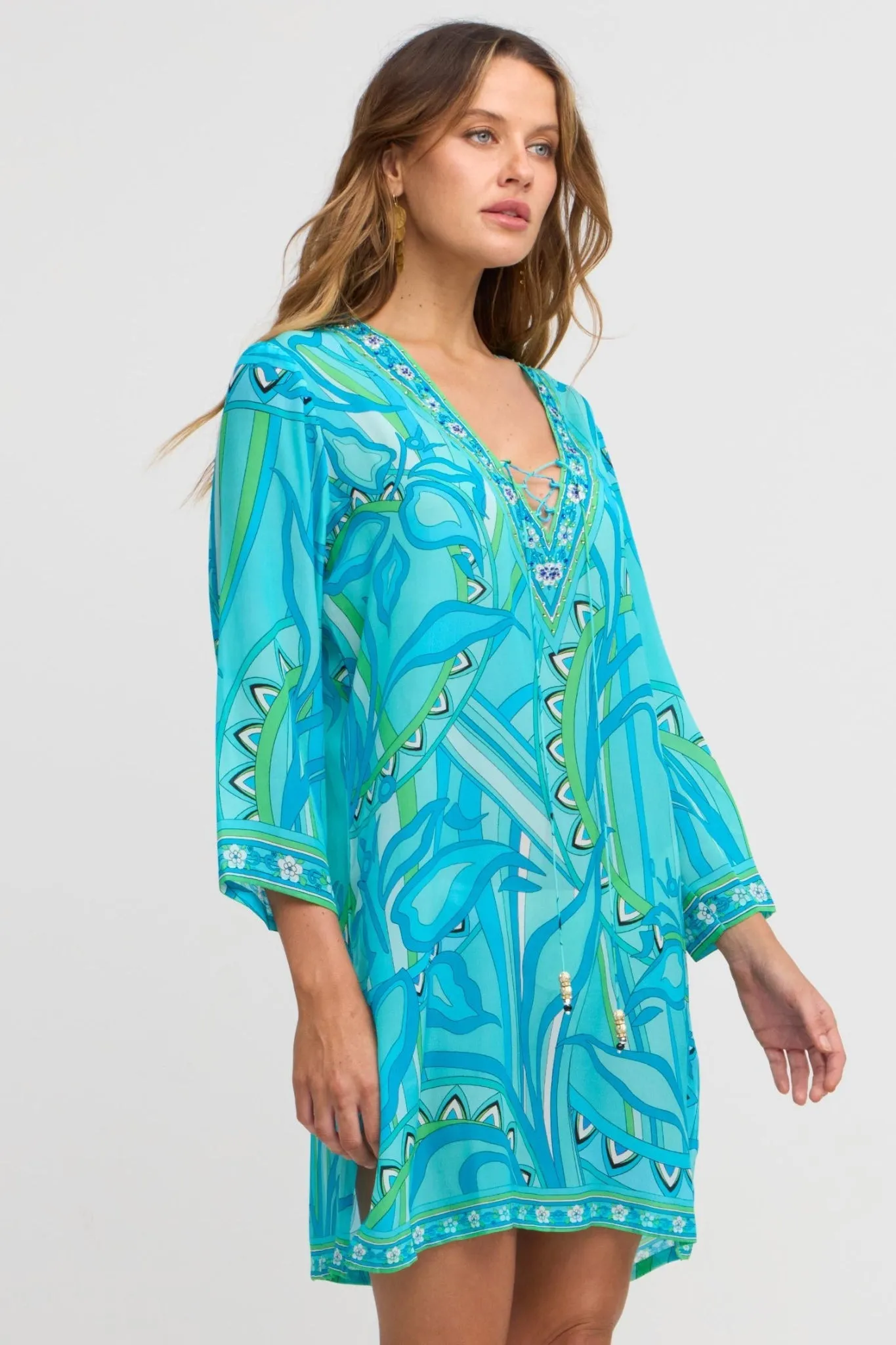 Oceanic Blues Tunic