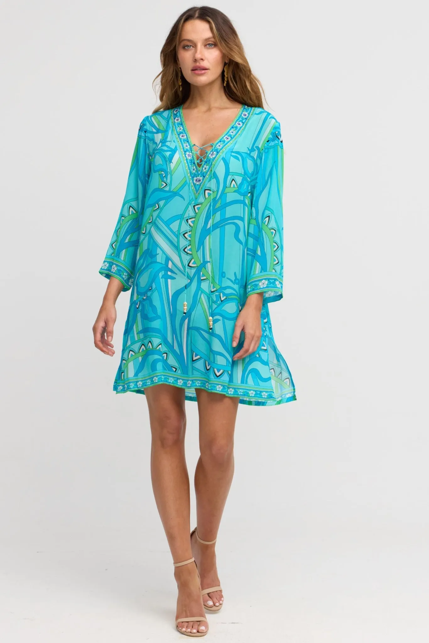 Oceanic Blues Tunic