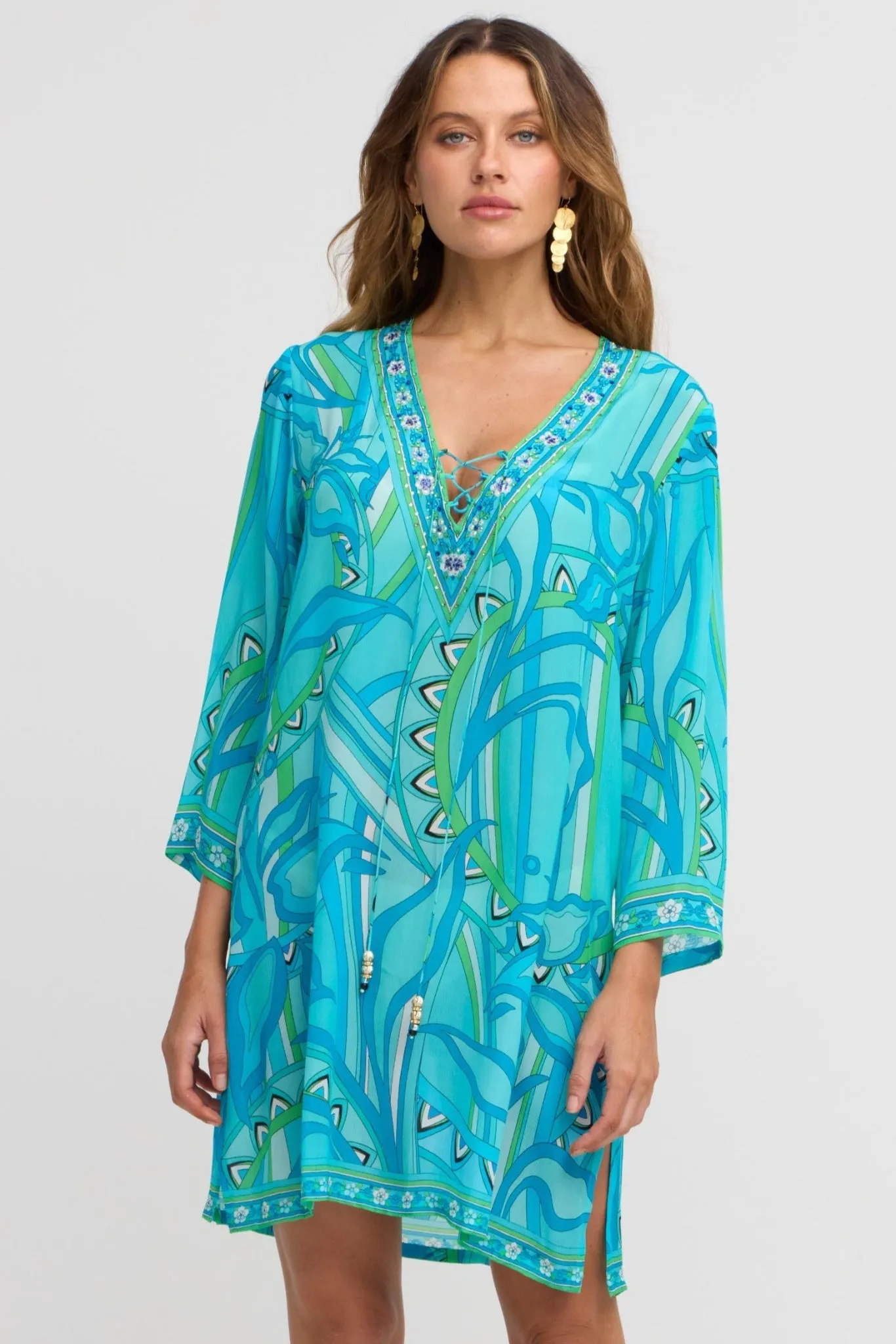 Oceanic Blues Tunic